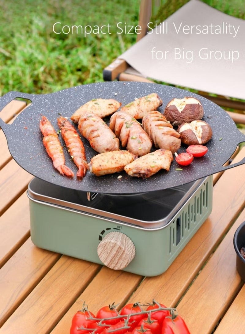 Bukela Ultra Lightweight Portable Gas Stove Camping Stove - Multi-functional Cassette Gas Stove Camping Accessories for Outdoor Camping, Fishing, and Indoor Cooking, No Power Supply Needed, Perfect for All Your Adventures - Image 2